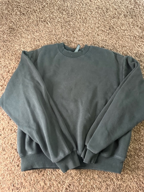 SKIMS Sweaters - SKIMS Women's Crewneck Sweatshirt - Dark Green